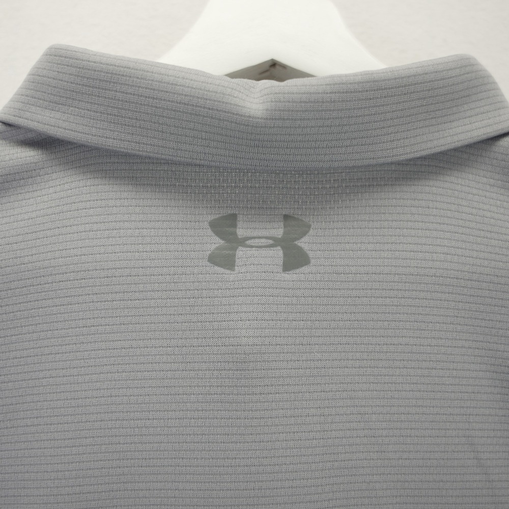 Under Armour MLB Chicago Cubs Gray Heatgear Polo Shirt Mens 2XL UG09 - Picture 8 of 9